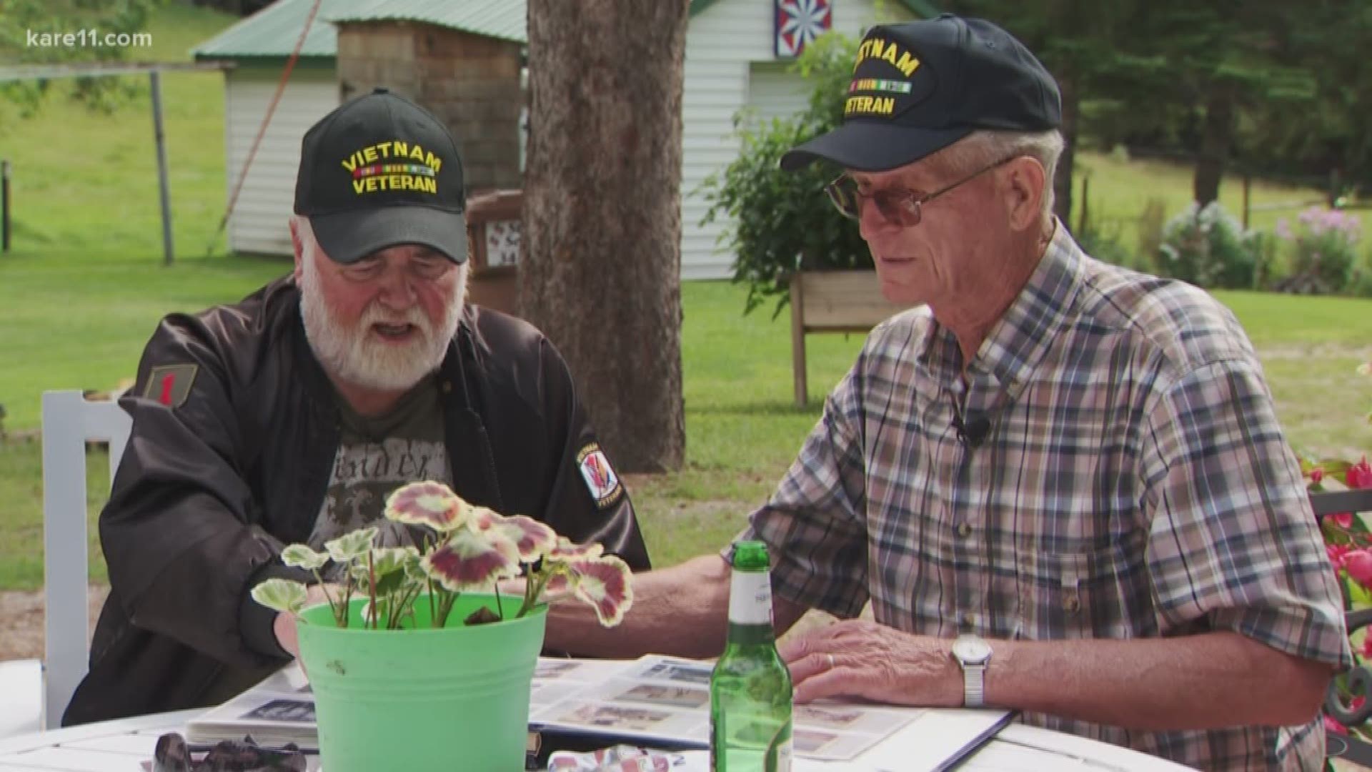 Army buddies Ten Cynor and Vern Ehnert lost touch after returning from the war, before Ted's daughter reunited them.