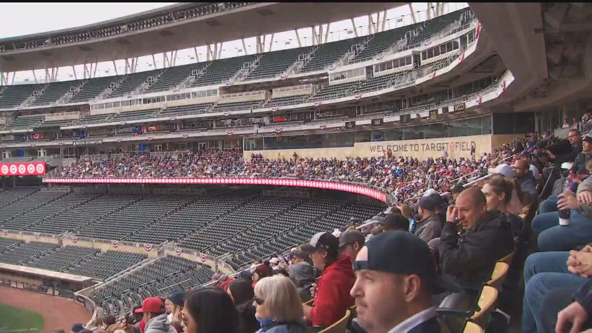 The Twins will host another watch party Sunday for the second game of the series against the Astros.