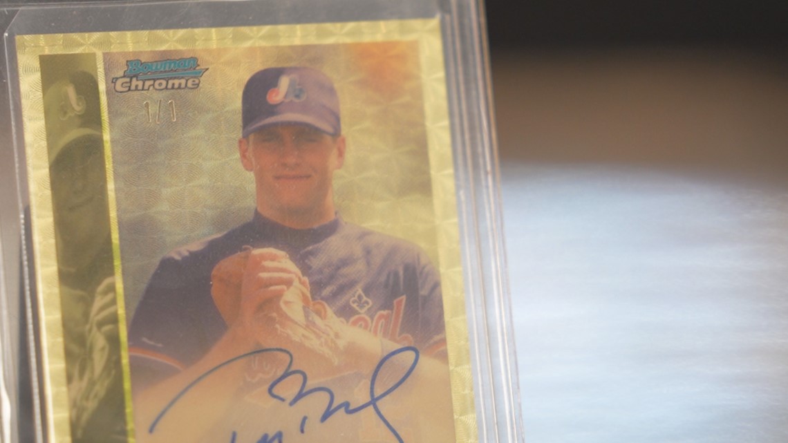 Tom Brady baseball card discovered at Eagan collectible shop