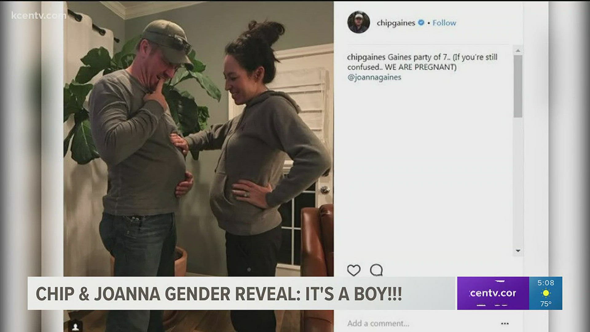 Well -- it's a boy!!