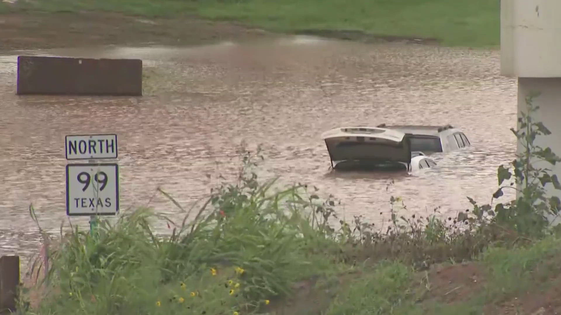 Officials say at least 8 people have died and the storm has caused destructive tornadoes.