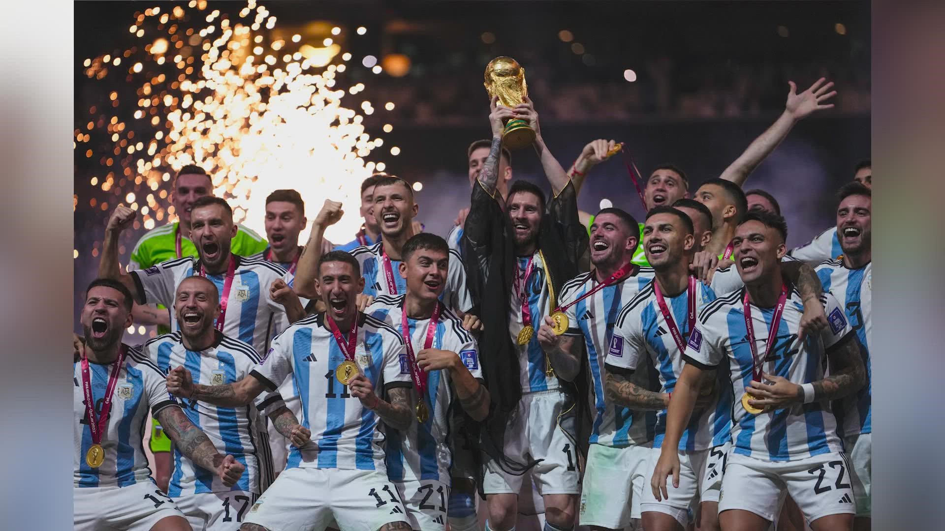 The party has not stopped across Argentina after their country outlasted defending champion France in the World Cup final Sunday.