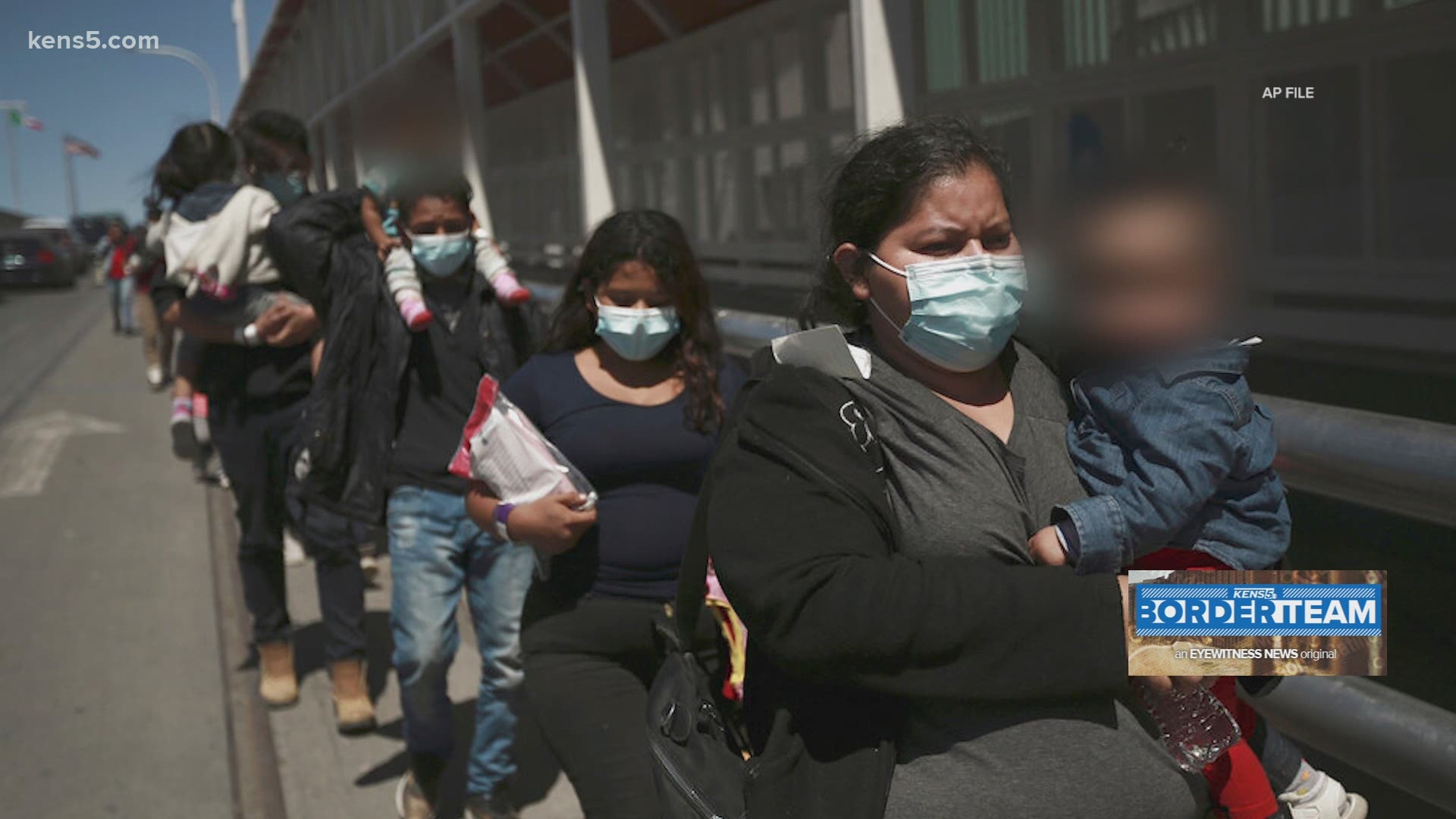 Advocates tell KENS 5 that, sometimes, migrants are being told they're being taken somewhere in the U.S. when they're actually being expelled back to Mexico.