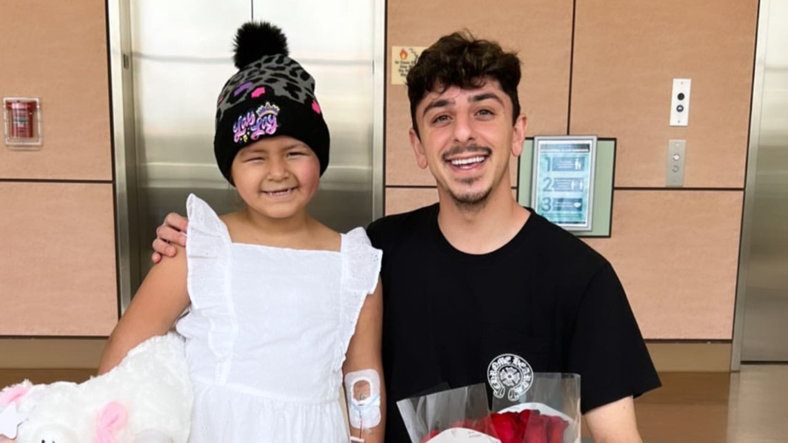 YouTube creator surprises 6-year-old fan battling cancer at San Diego hospital - Vimarsana News