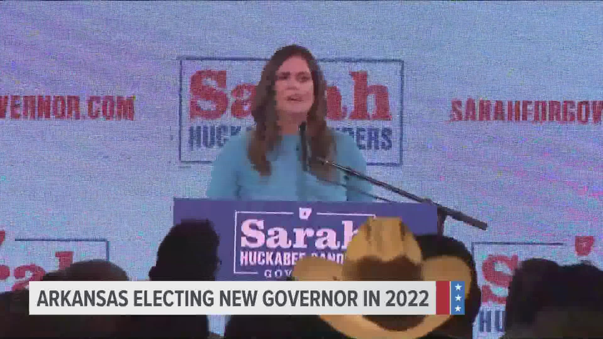 Sarah Huckabee Sanders and Chris Jones have secured the votes to be the Republican and Democratic nominees in the Arkansas governor's race.