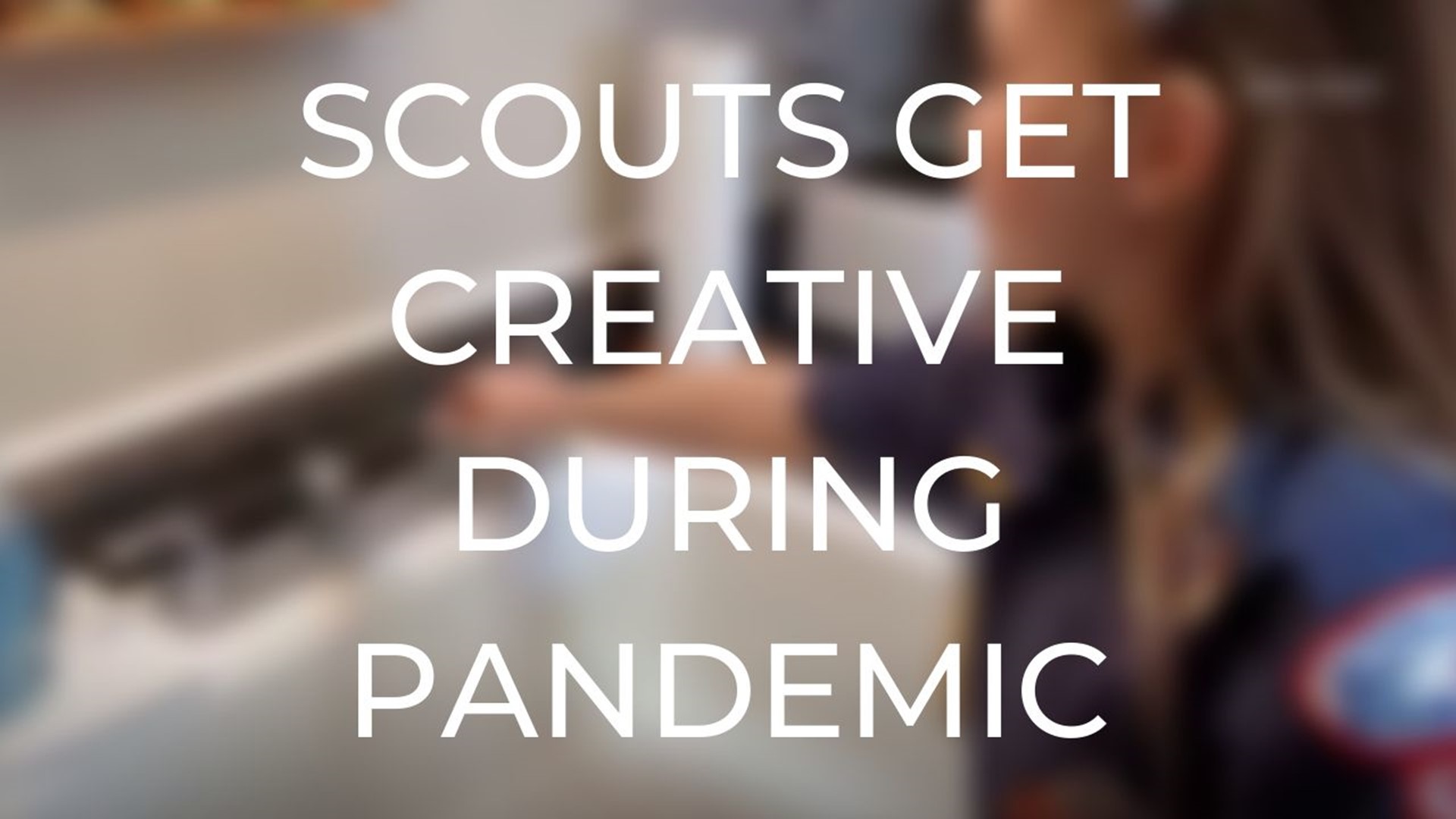 The Boy Scouts are getting creative during the coronavirus pandemic. Jon Goodwin shows us how.