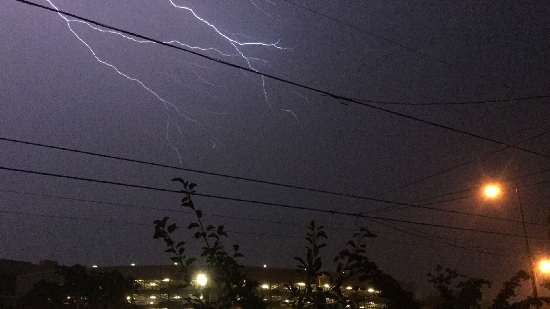 Rain finally arrived in the Portland metro area Friday morning, with lightning and thunder also seen and heard all across the area.