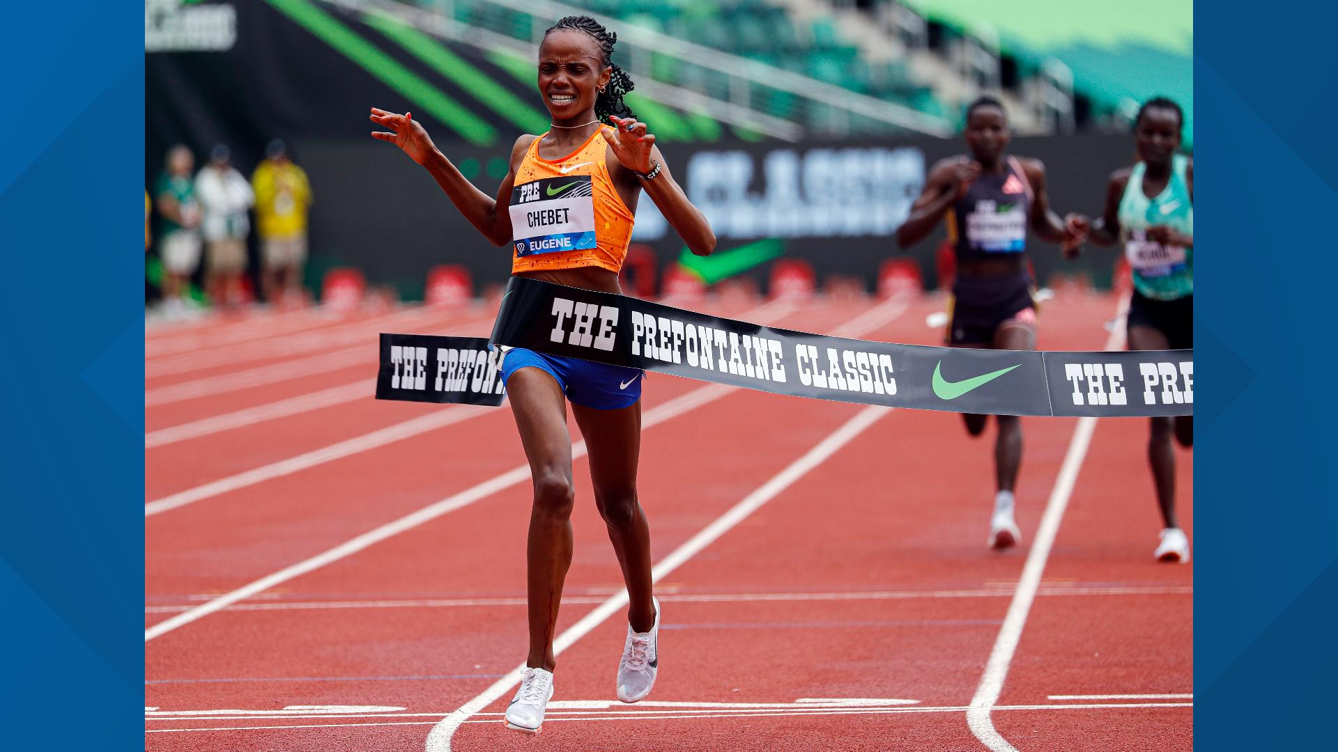 Kenya's Beatrice Chebet Sets World Record In 10,000 Meters | Wkyc.com