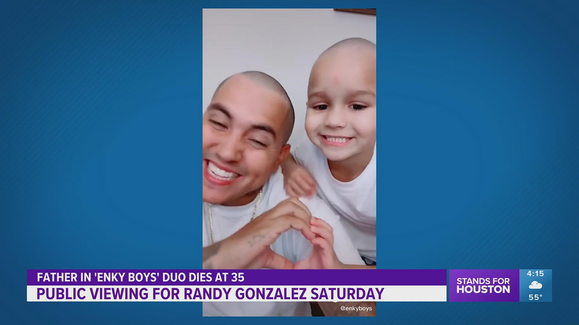 A public viewing will be held for Randy Gonzalez in Pearland on Saturday. He will be laid to rest Sunday.