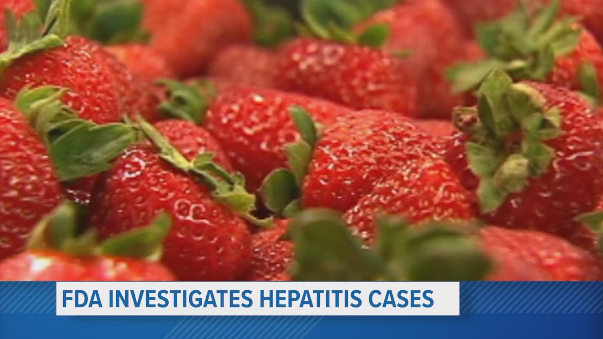 The FDA says the strawberries were sold at, but not limited to Aldi, HEB, Kroger, Safeway, Sprouts, Trader Joe's, Walmart, Weis Markets and WinCo Foods.