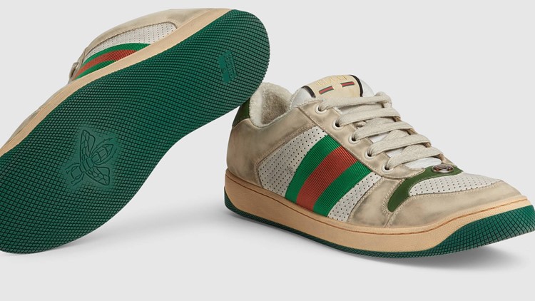 Gucci's Screener leather trainers