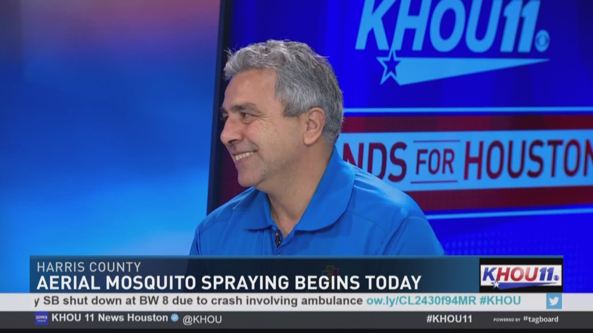 Dr. Mustapha Debboun with Harris County Public Health answers your questions about mosquito spraying