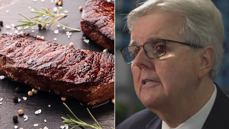 Texas strip? Lt. Gov. Dan Patrick says he wants to rename New York Strip steak | wkyc.com