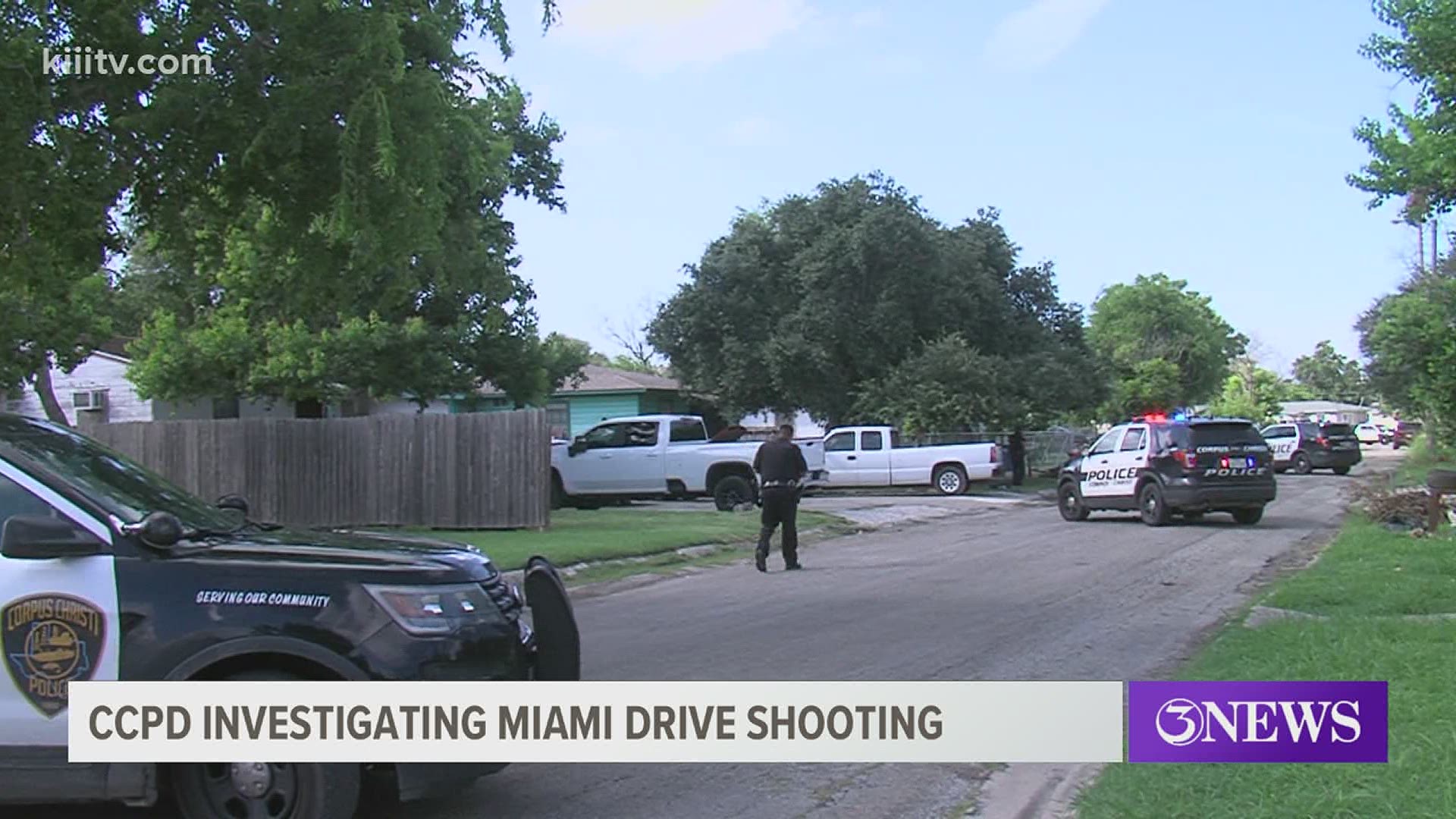 The shooting happened in the 1200 block of Miami Drive.