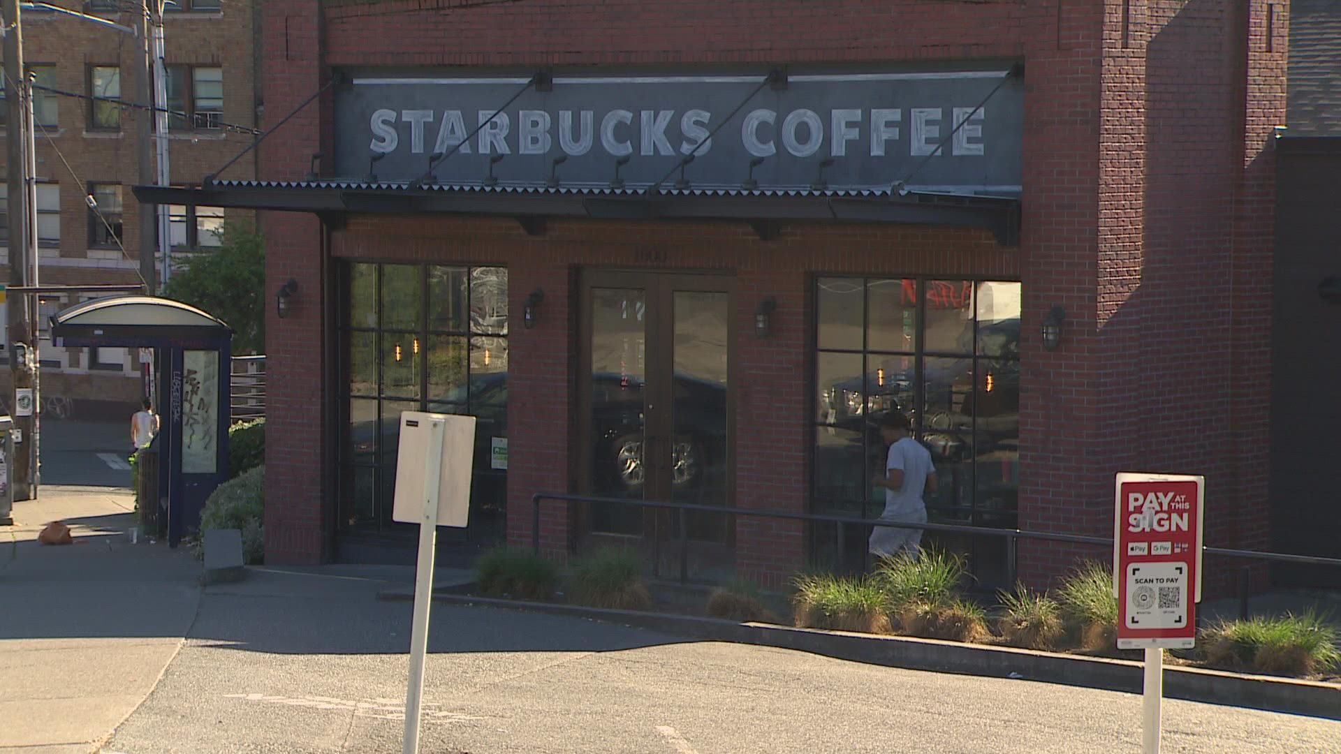 The stores will close on July 31, Starbucks said in a statement.