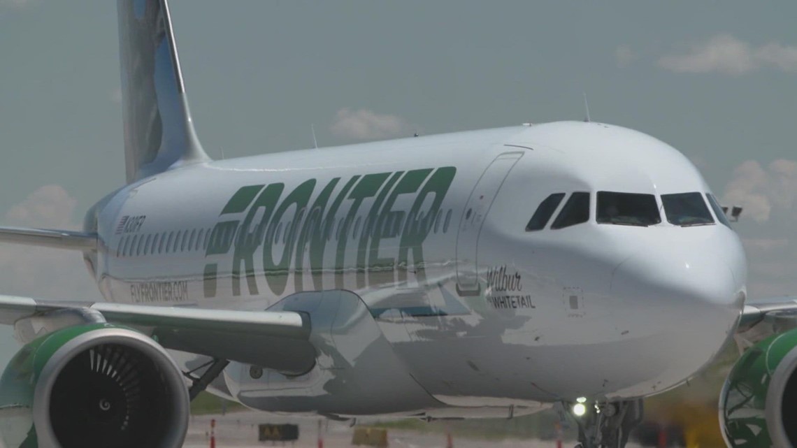Frontier Airlines flight returned to Cleveland Hopkins terminal just before takeoff because of unruly woman