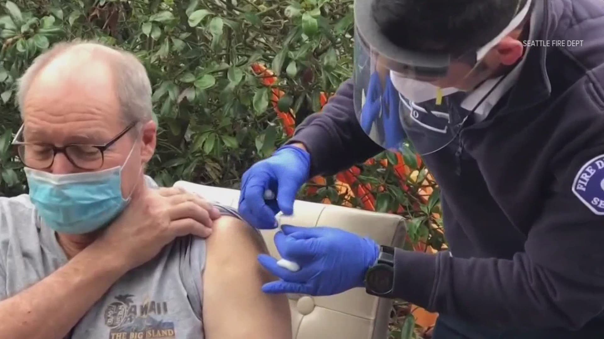 The City of Seattle just set up a standby list for doses leftover from the fire department's mobile vaccination teams.