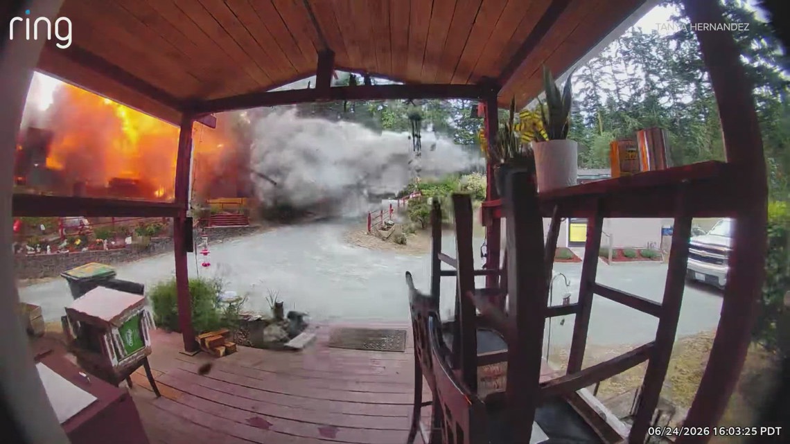 Cigarette may have started fireworks blast that injured firefighters, destroyed homes near Seattle