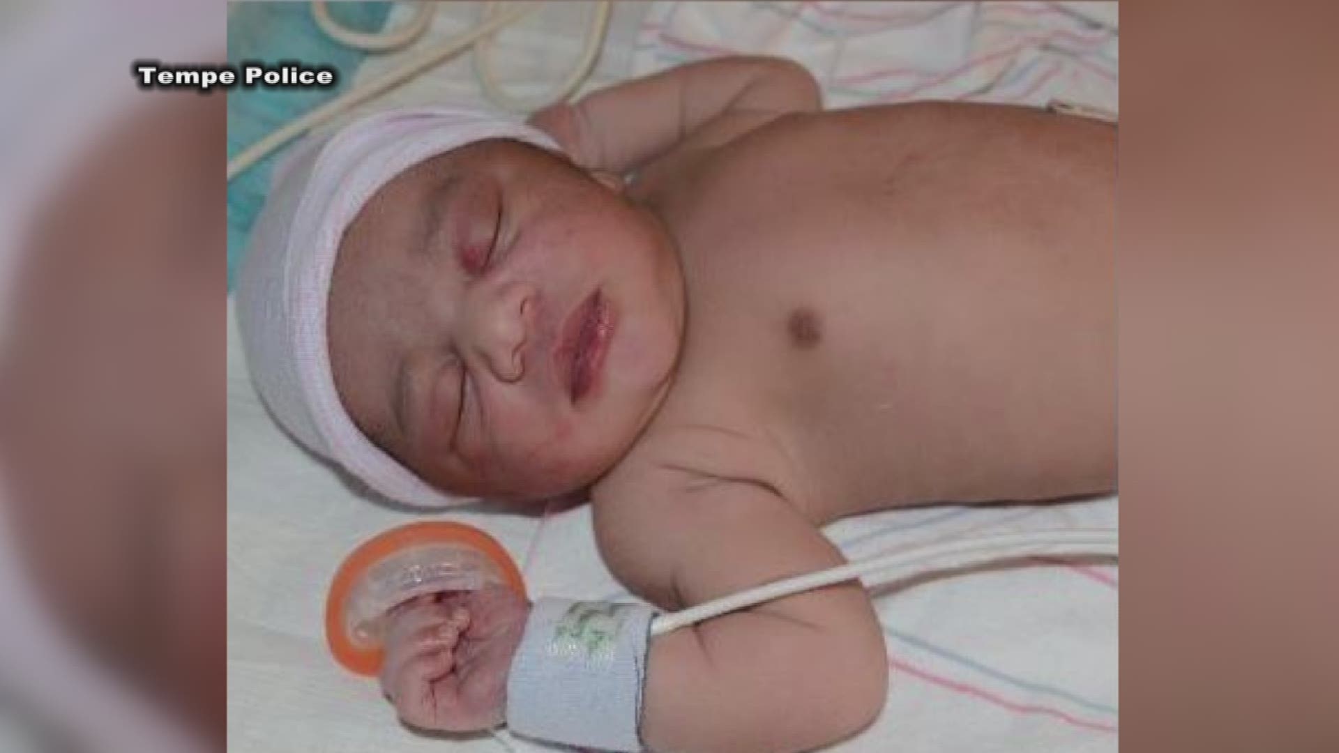 Police are looking for a mother of a newborn that was left outside of a grocery store.