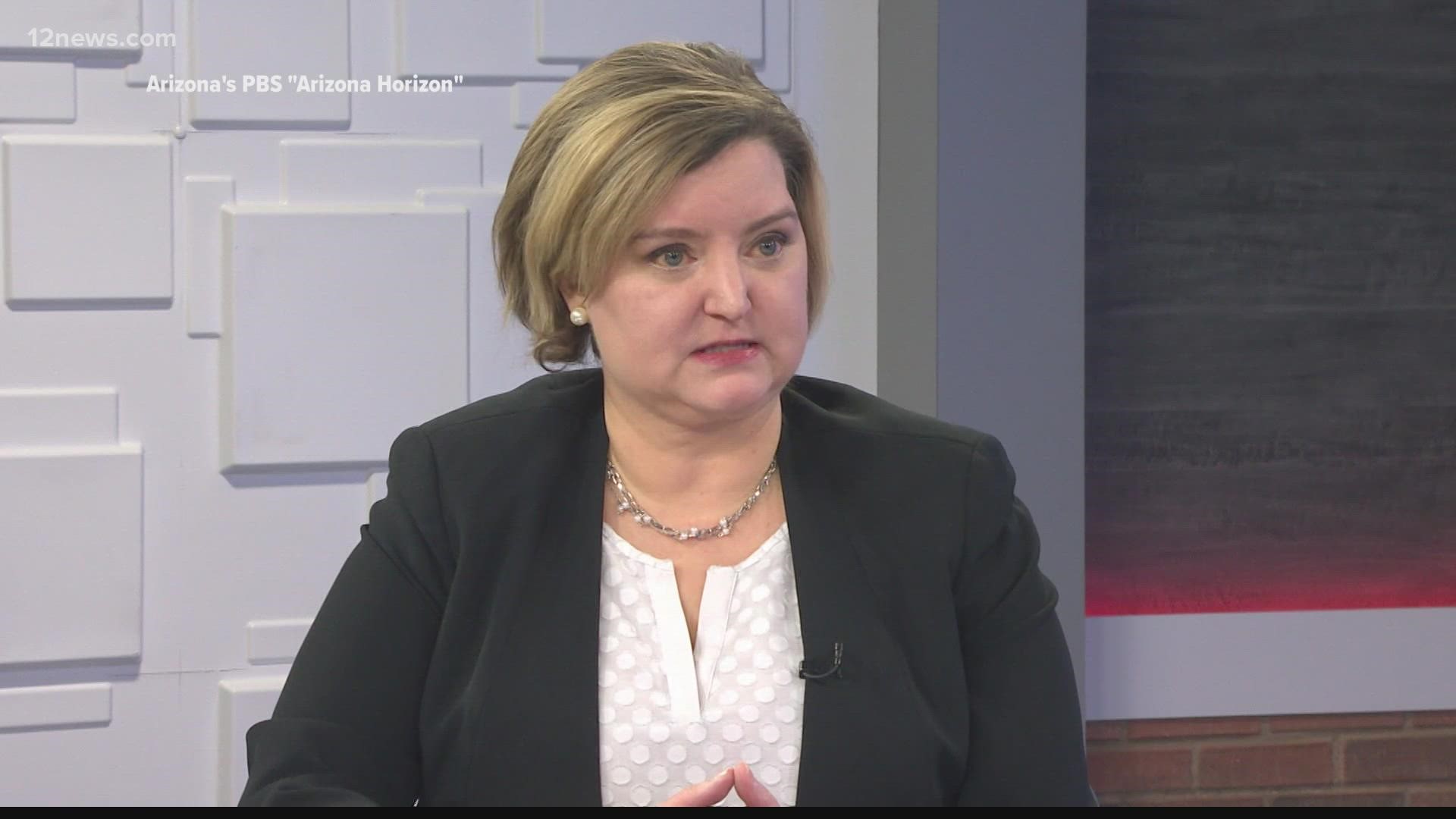 County attorney Allister Adel said she's happy, healthy and not resigning in a recent TV interview. She remained defiant after top deputies called on her to resign.