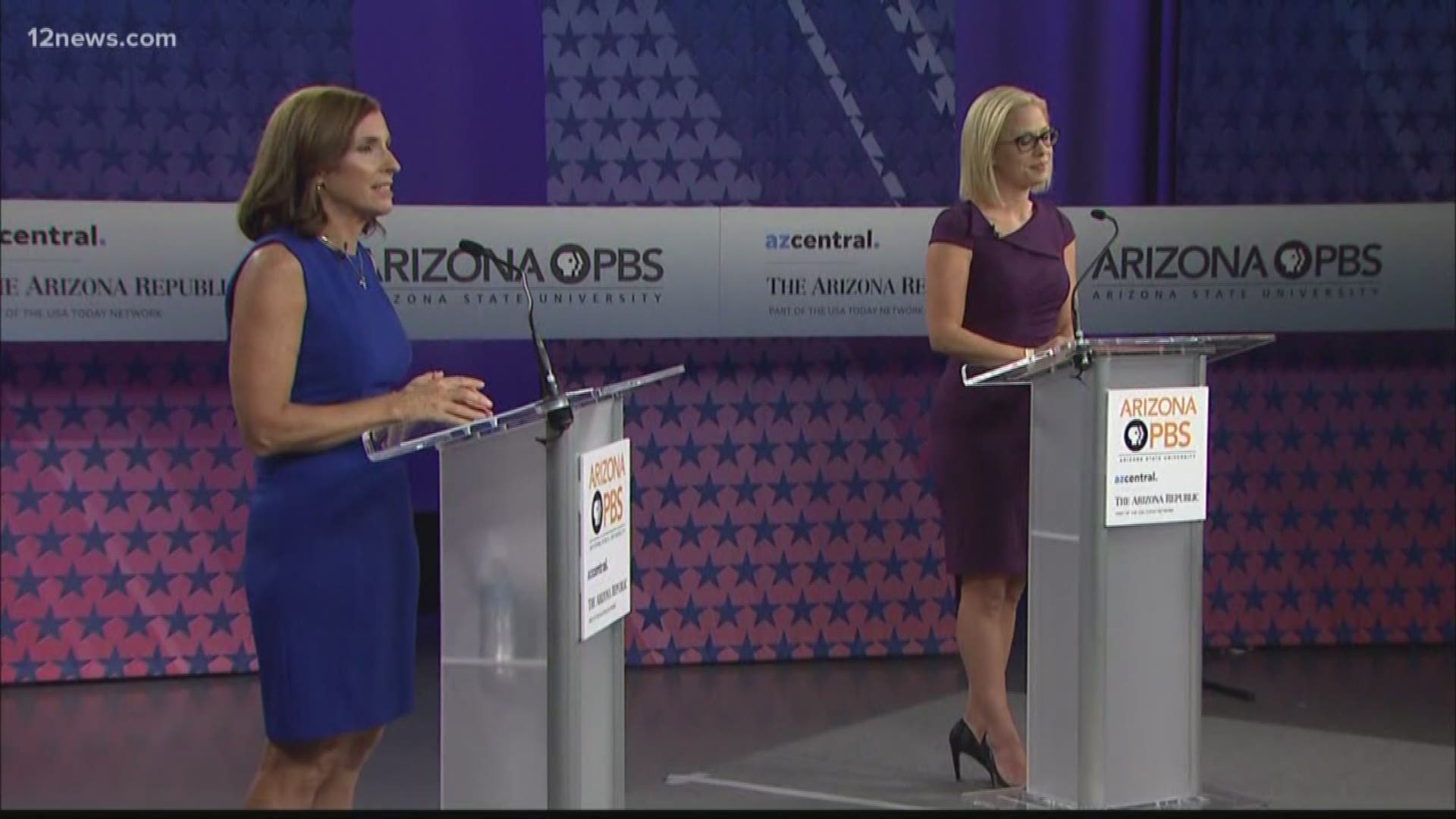 Martha McSally and Kyrsten Sinema went head to head in a heated debate to become the next U.S. Senator for the state of Arizona. We breakdown the most memorable moments of the lively debate.