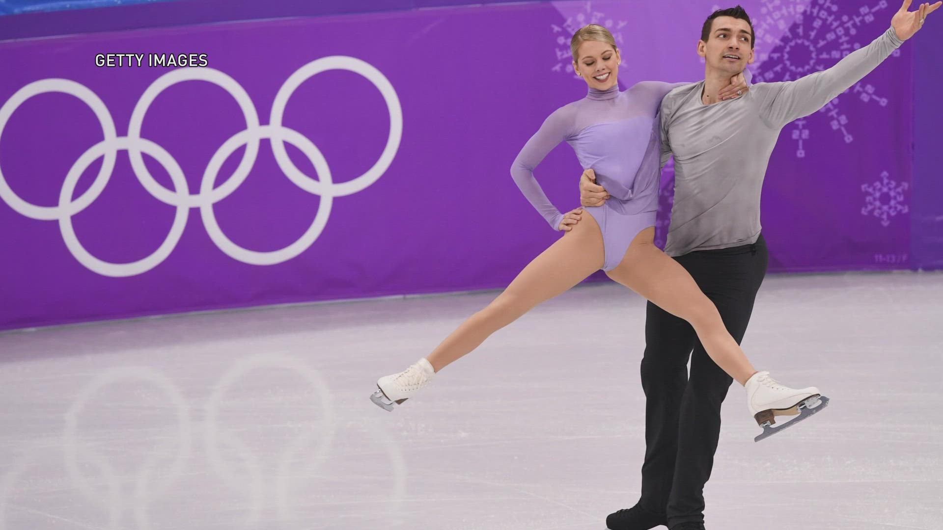 A figure skating team from Arizona is planning on returning to the ice in the Beijing Winter Olympics, but without one of the skaters.