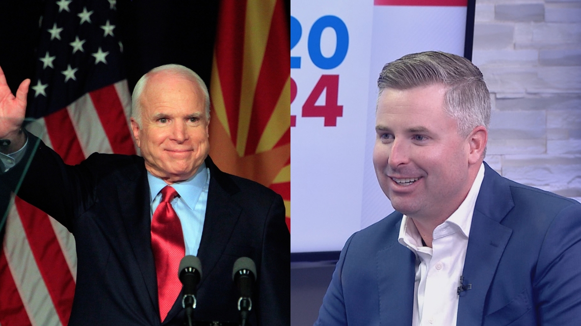 Sen. John McCain's son says he's voting for Harris. Here's why.