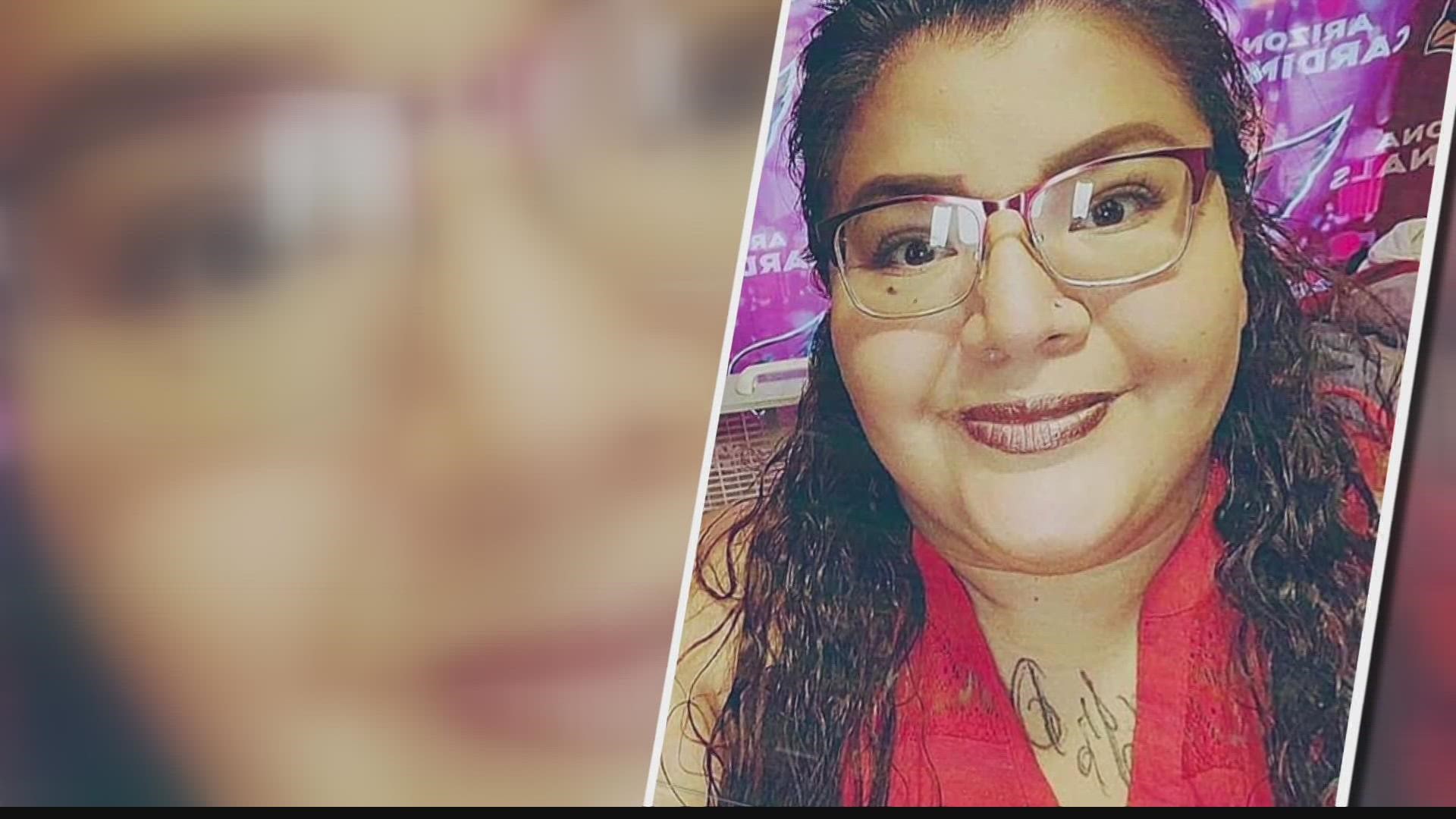 A family still reeling from the news that their loved one a mother of four was shot and killed and dumped in a Phoenix canal.