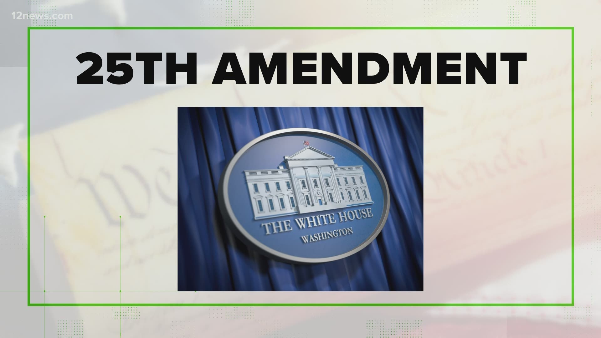 Concerns over the president's health are bringing up questions about the 25th Amendment. We verify what happens if the president is unable to continue his duties.