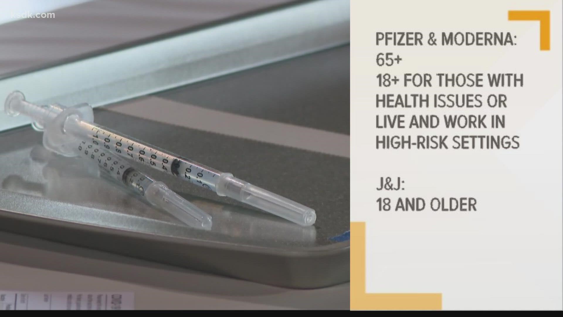 More people are now eligible to get a COVID-19 booster shot.