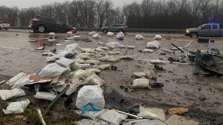 Crash spills 500 pounds of marijuana onto Missouri highway on 4/20