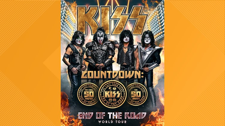KISS announces stop at Rocket Mortgage FieldHouse in Cleveland on  'End of the Road Tour'