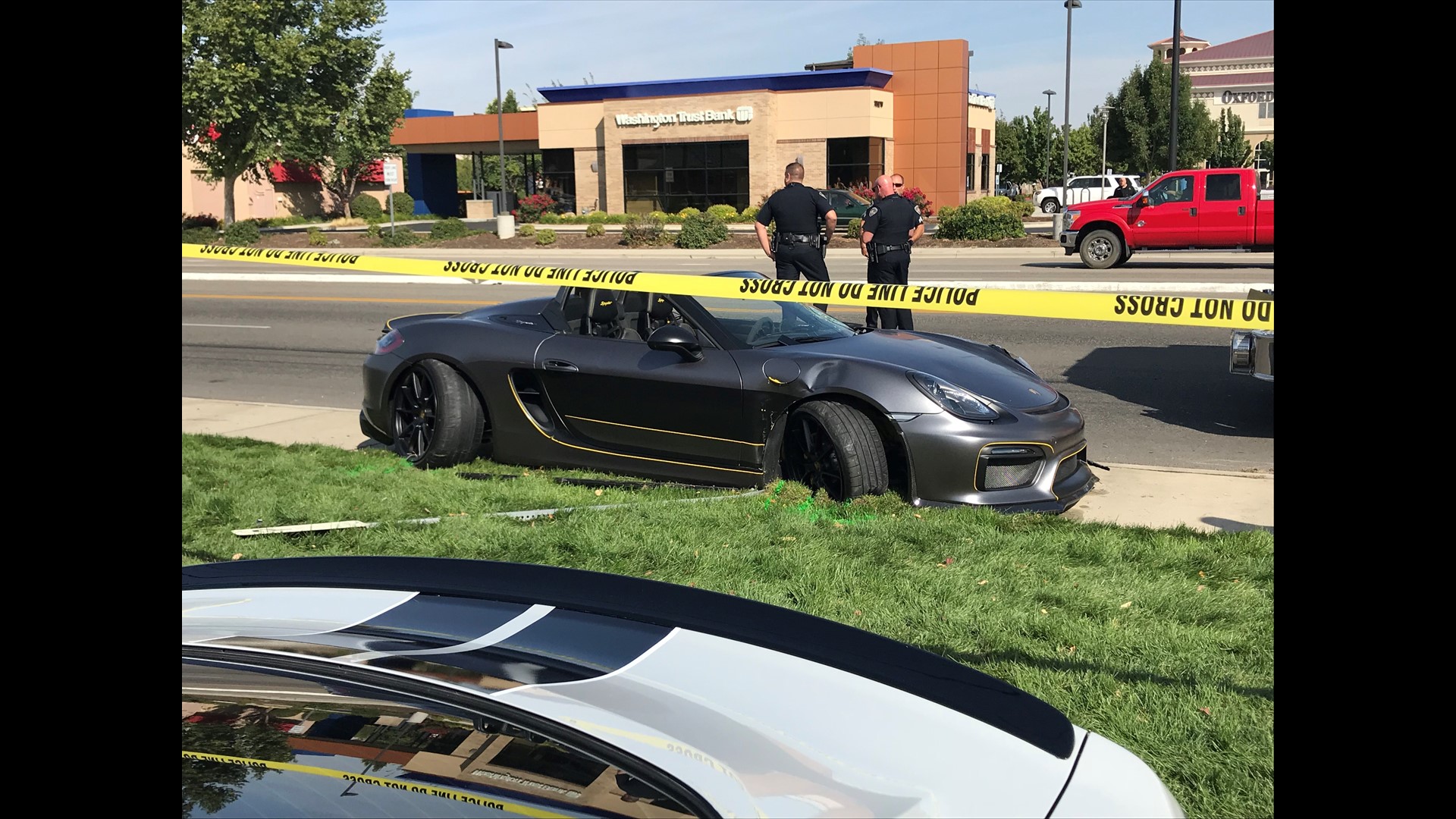 Car plows into crowd at Boise Spectrum