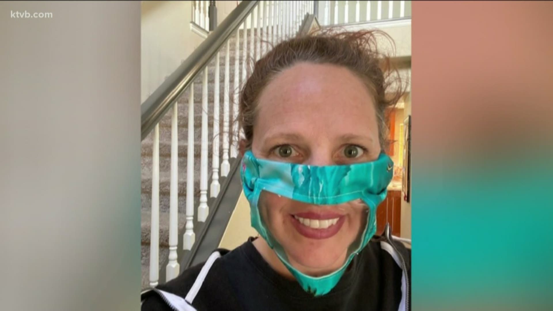 As the demand for face masks continues, one family is making sure that the deaf can read lips with their own clear face masks.