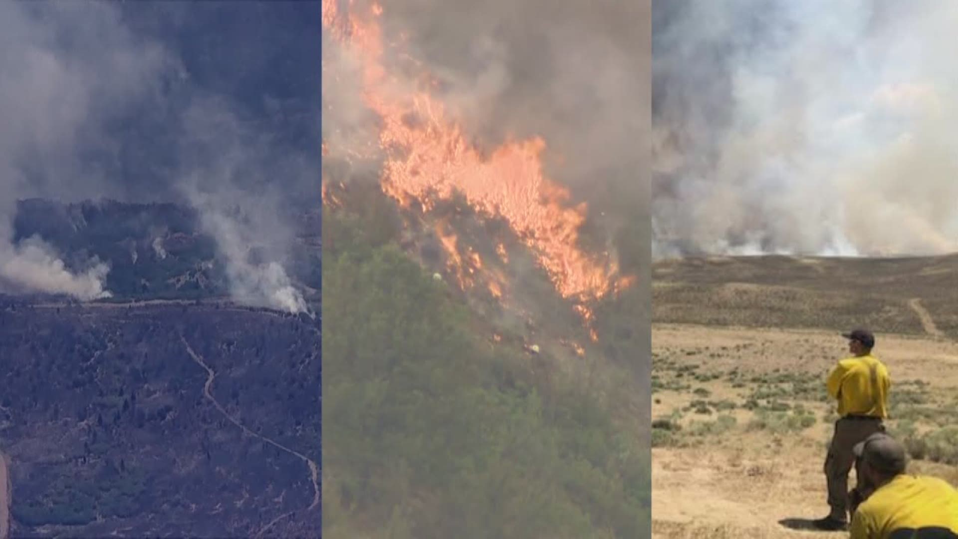 9NEWS has an interactive map with information about all of the wildfires reported in Colorado at any given time.