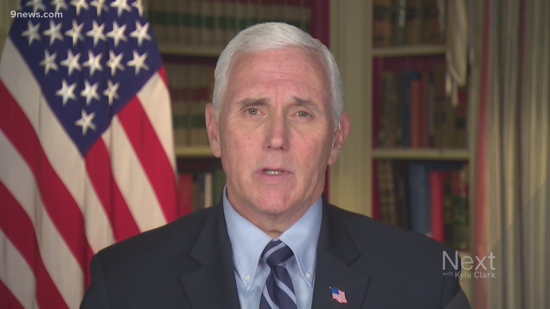 America's COVID-19 started slow and still lags behind goals. Kyle Clark spoke with Vice President Mike Pence and asked if the early promises were misleading.