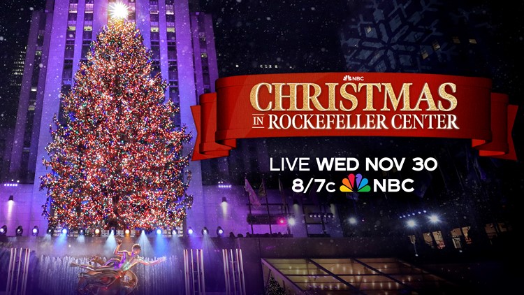 When to watch the Rockefeller Christmas tree lighting on NBC
