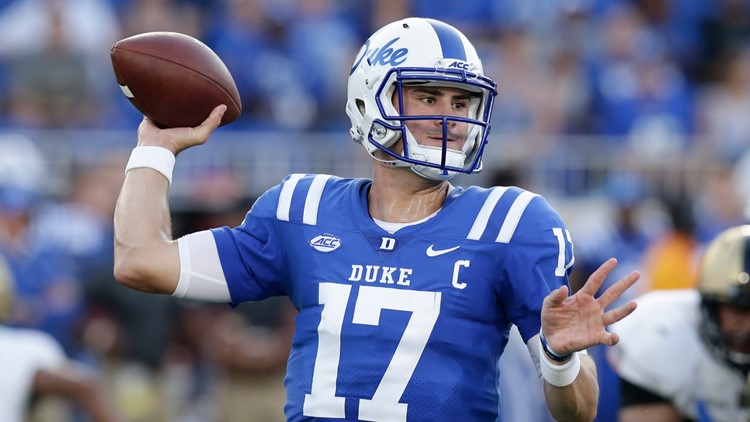 Where did Daniel Jones go to college? How Giants QB rose from Duke to  become a top NFL draft pick