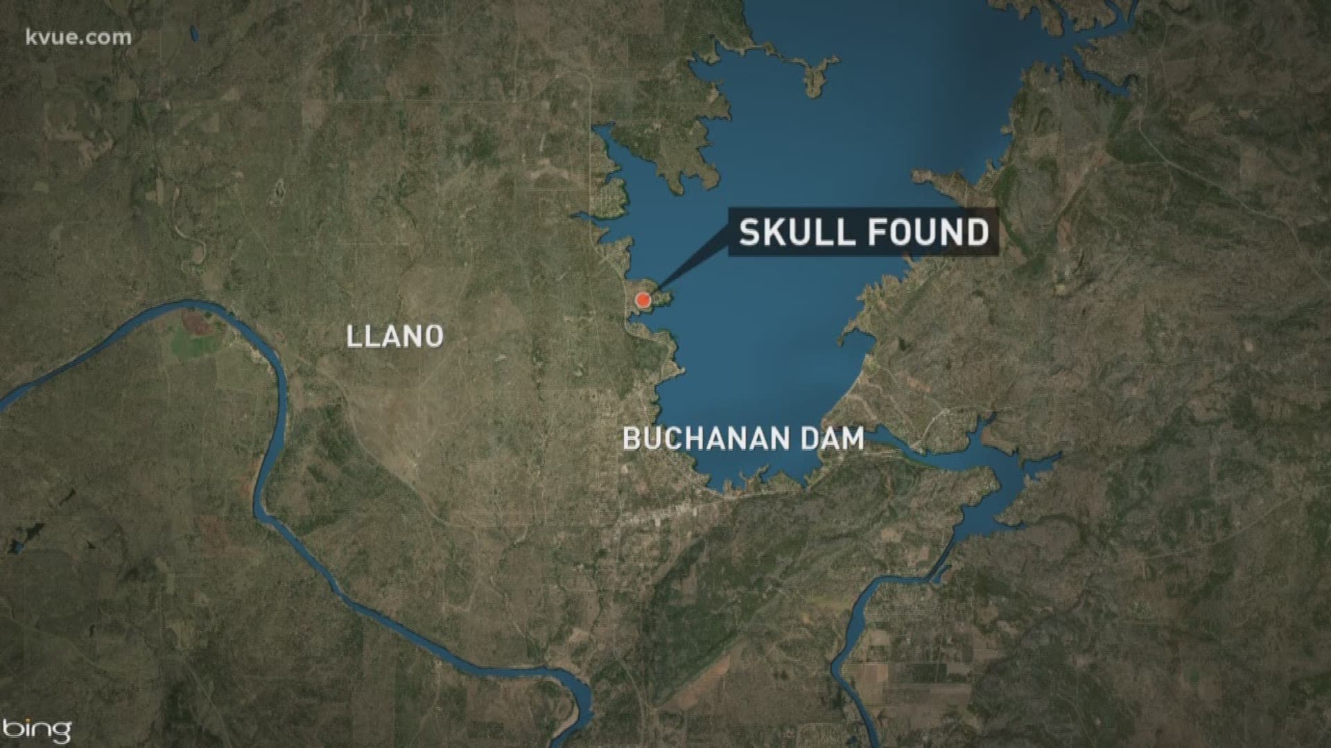Skull found near Buchanan Dam