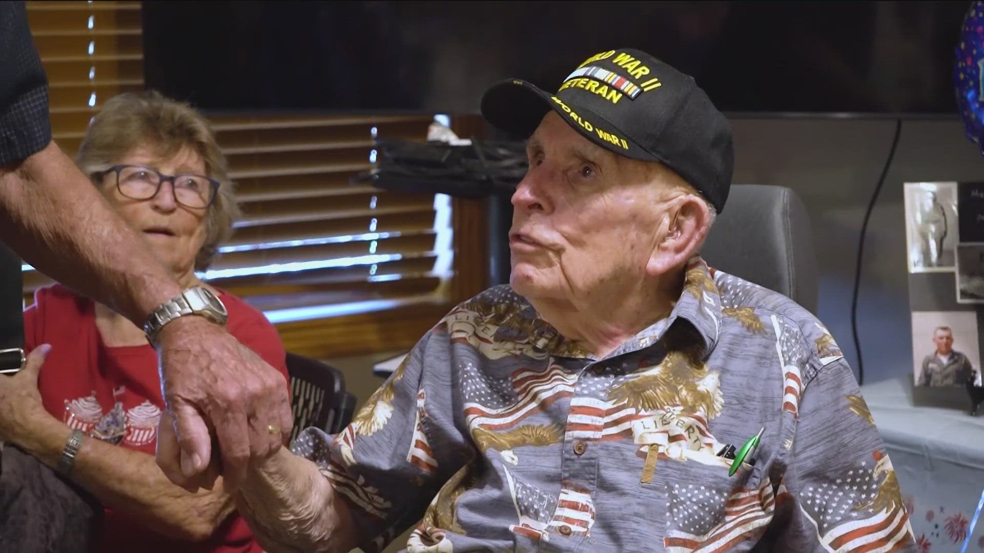 'It's been a wonderful life' | World War II veteran celebrates 100th birthday