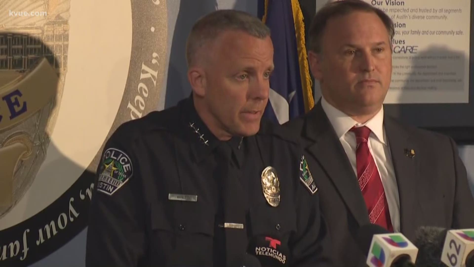 Brian Manley said at a press conference Monday that serving as interim police chief "has been my greatest honor."