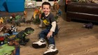 Community donates toy dinosaurs to boy who lost his collection in the Camp Fire
