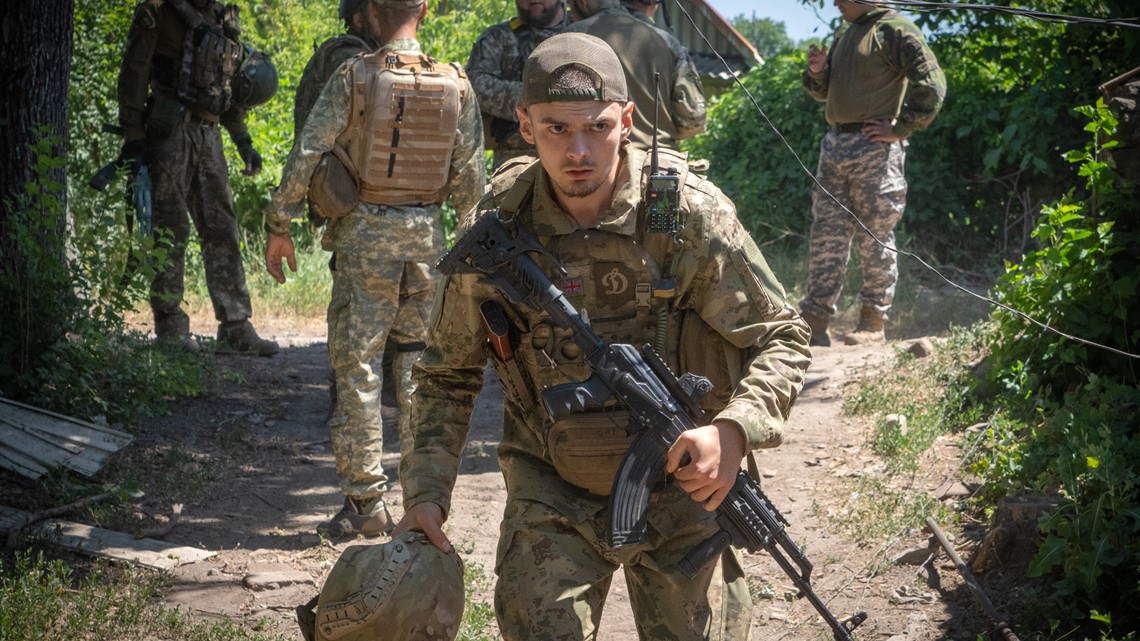 Russia troops pull back from Ukraine's Kharkiv area | wkyc.com