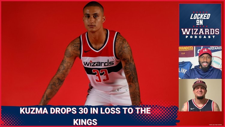 Washington Wizards lose to the Kings. Kuzma drops 30 points. Wiz now the 12th seed