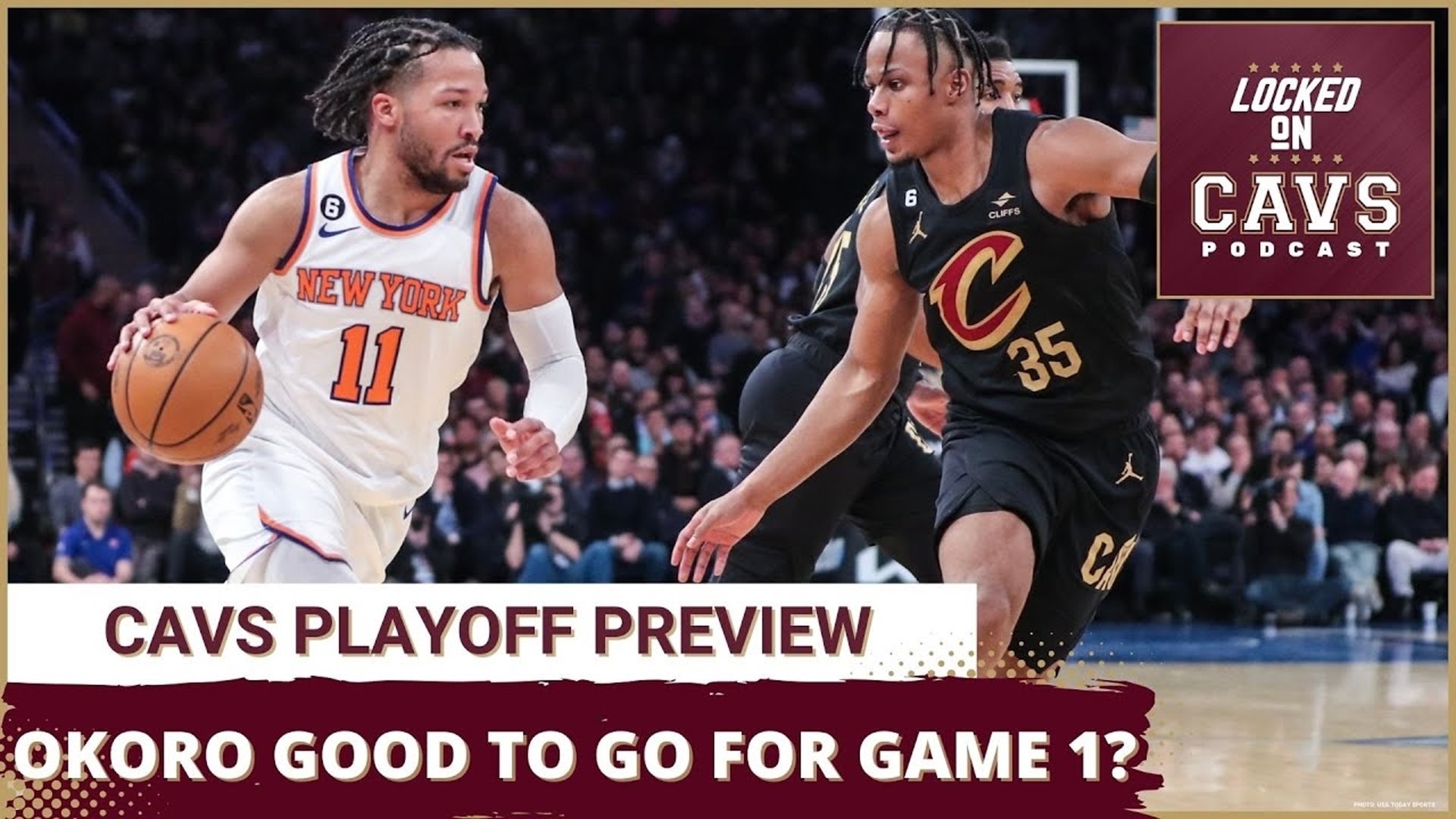 Chris and Evan talk about the latest on Isaac Okoro’s health, if Julius Randle will play, who the Cavs’ second most important player in the series is and more.