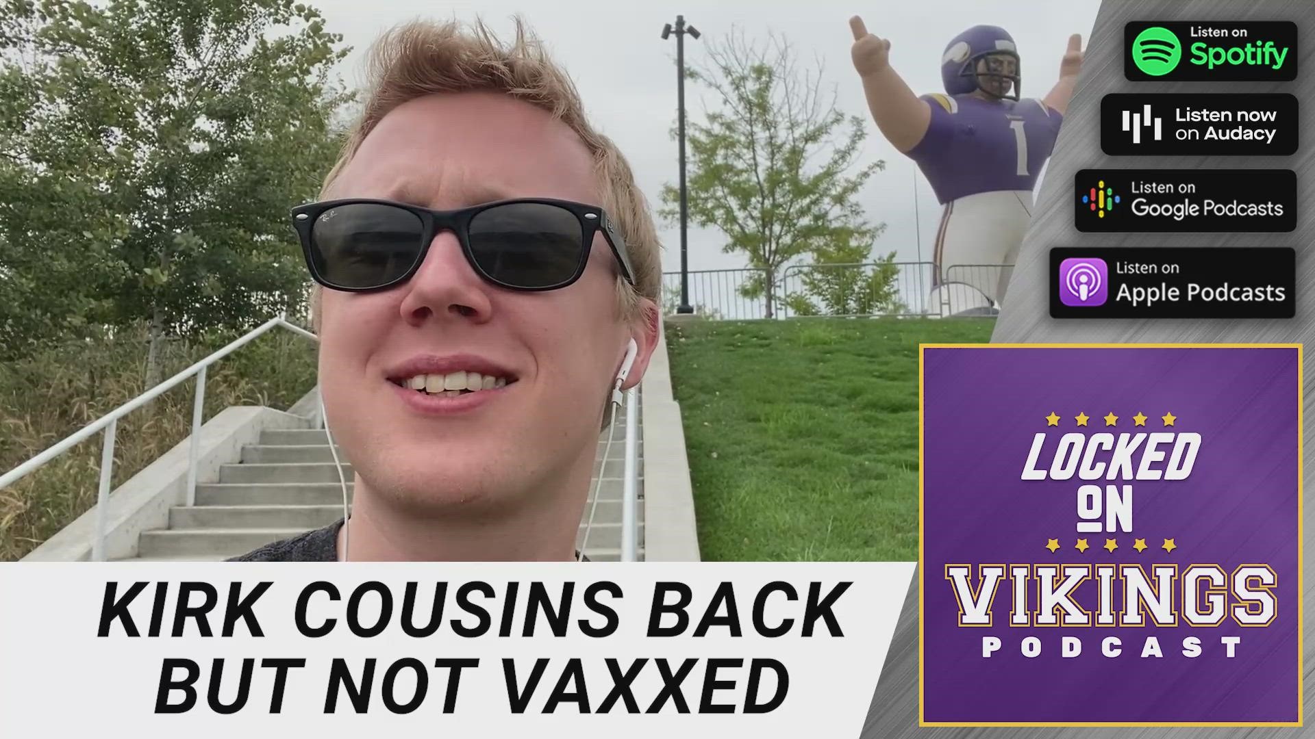 kirk cousins covid vaccine