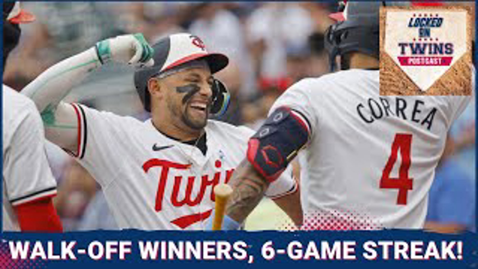 The Minnesota Twins have now won six in a row after tonights walk-off winner from Carlos Santana. Join Luke Inman and Lou Hennesey for the instant reaction.