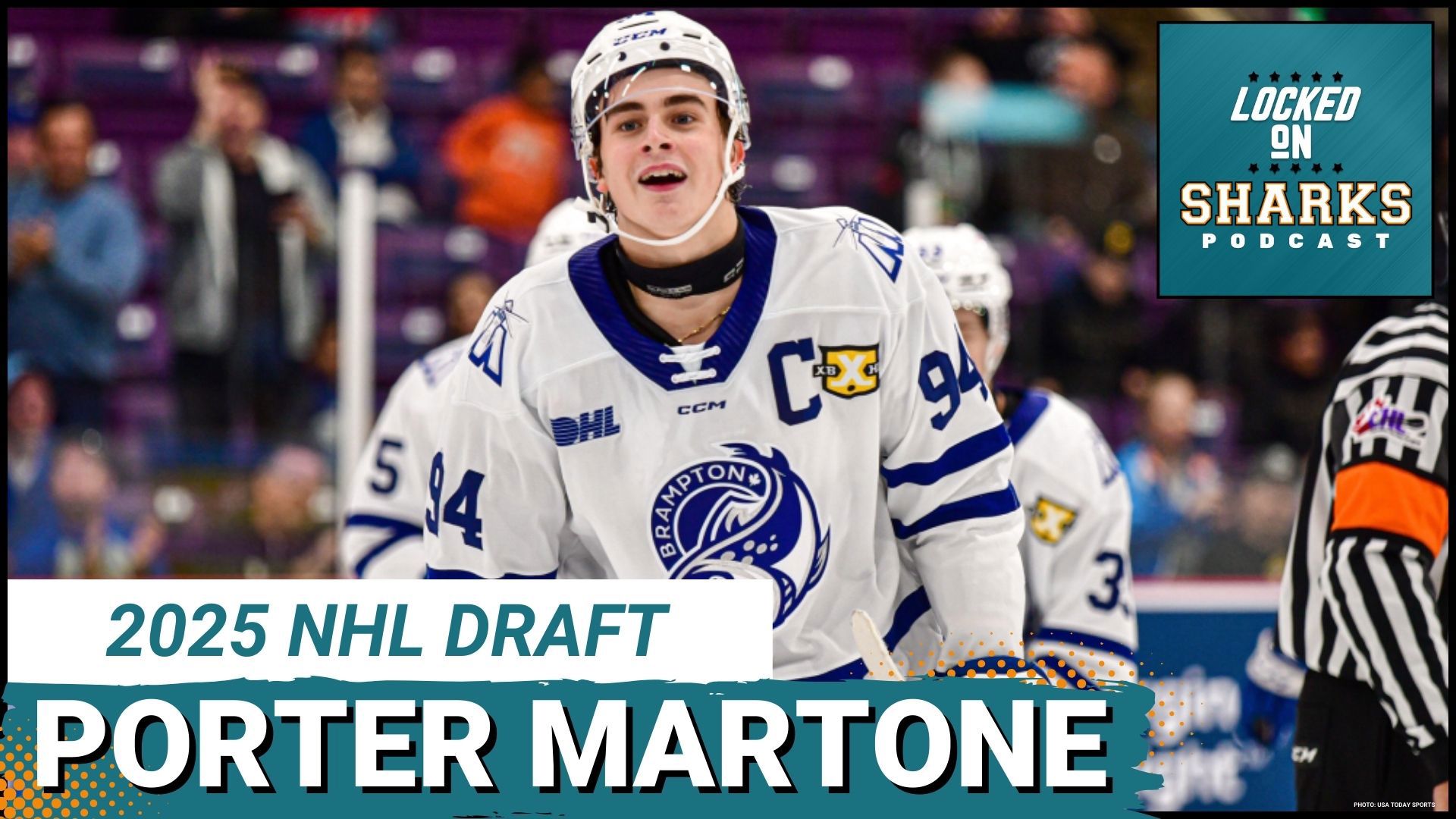 Could Porter Martone be the San Jose Sharks' next big star? As the NHL Draft looms, the Sharks must consider Martone, a standout forward from the OHL.