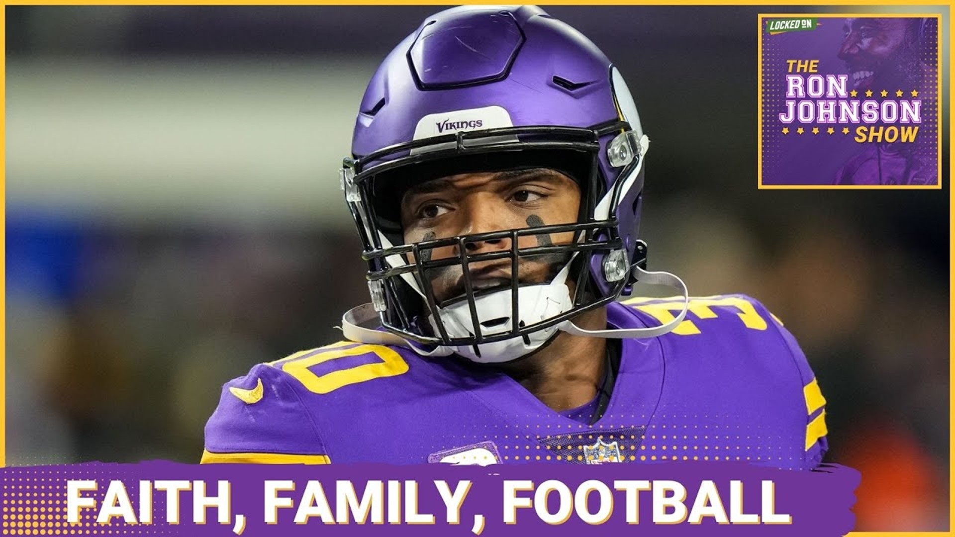 Minnesota Vikings' C.J. Ham Opens Up About Faith, Family and Football - The Ron Johnson Show