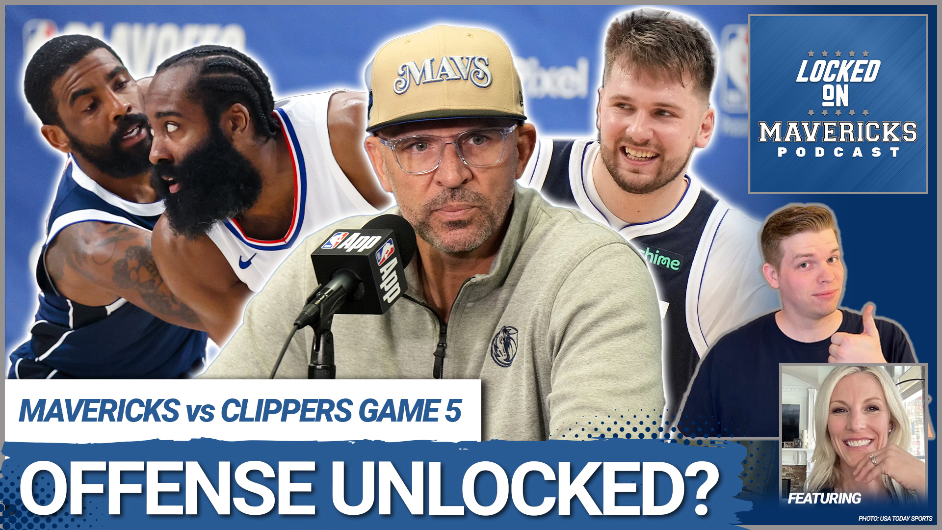 Nick Angstadt & Dana Larsen share how Luka Doncic, Kyrie Irving, and the Dallas Mavericks unlocked their offense in the last 3 games against the Clippers.